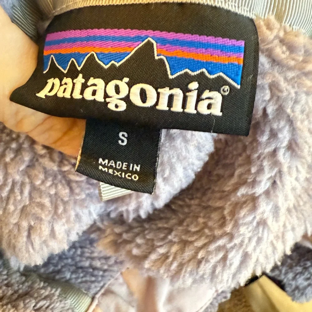 Patagonia Lavender Fleece Jacket - Picture 7 of 7